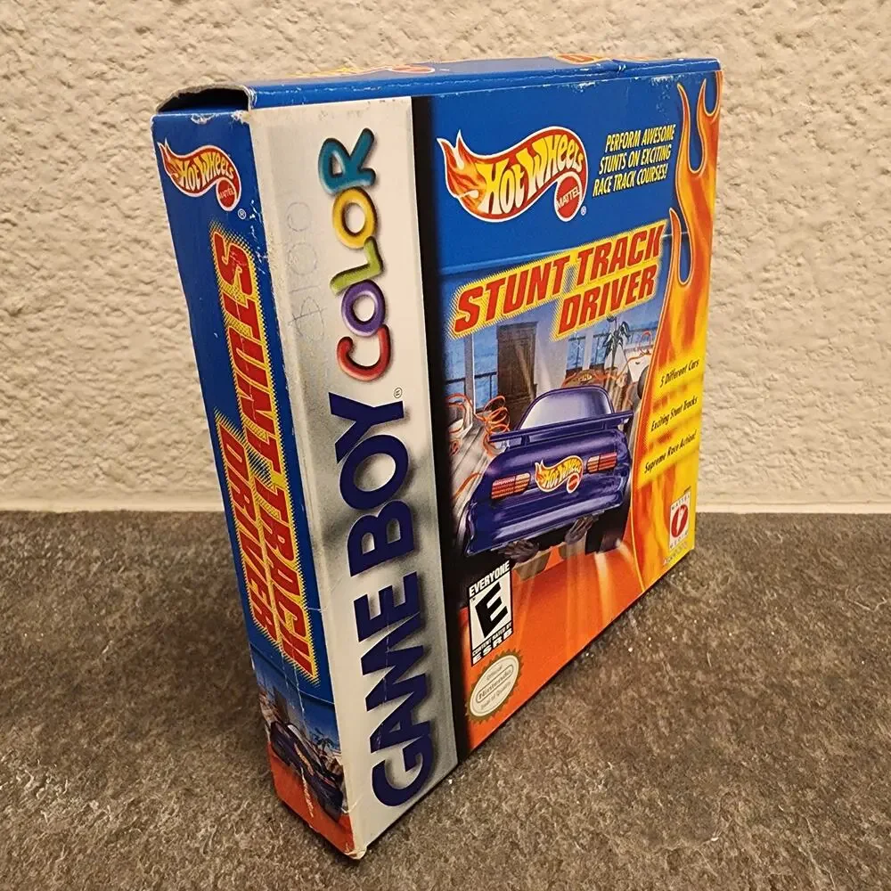 Game - Hot Wheels: Stunt Track Driver (CIB+) - Game Boy Color